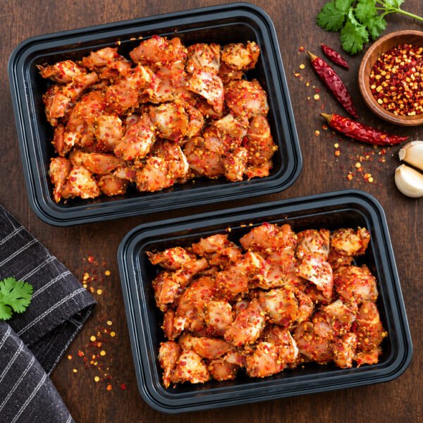 Signature Spicy Chicken Cartilage – Oven Ready (Raw)烤箱版-秘制鸡脆骨（辣）（生）